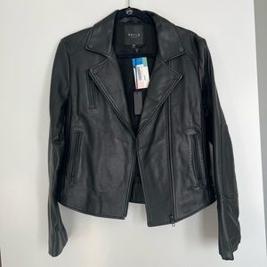DSTLD Leather Jacket